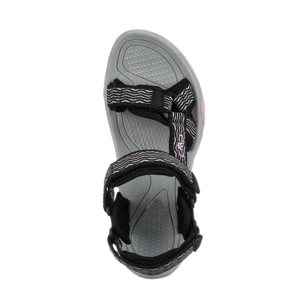 Sandalias Hamal Senderismo para Mujer Negro, Rosa 2/4