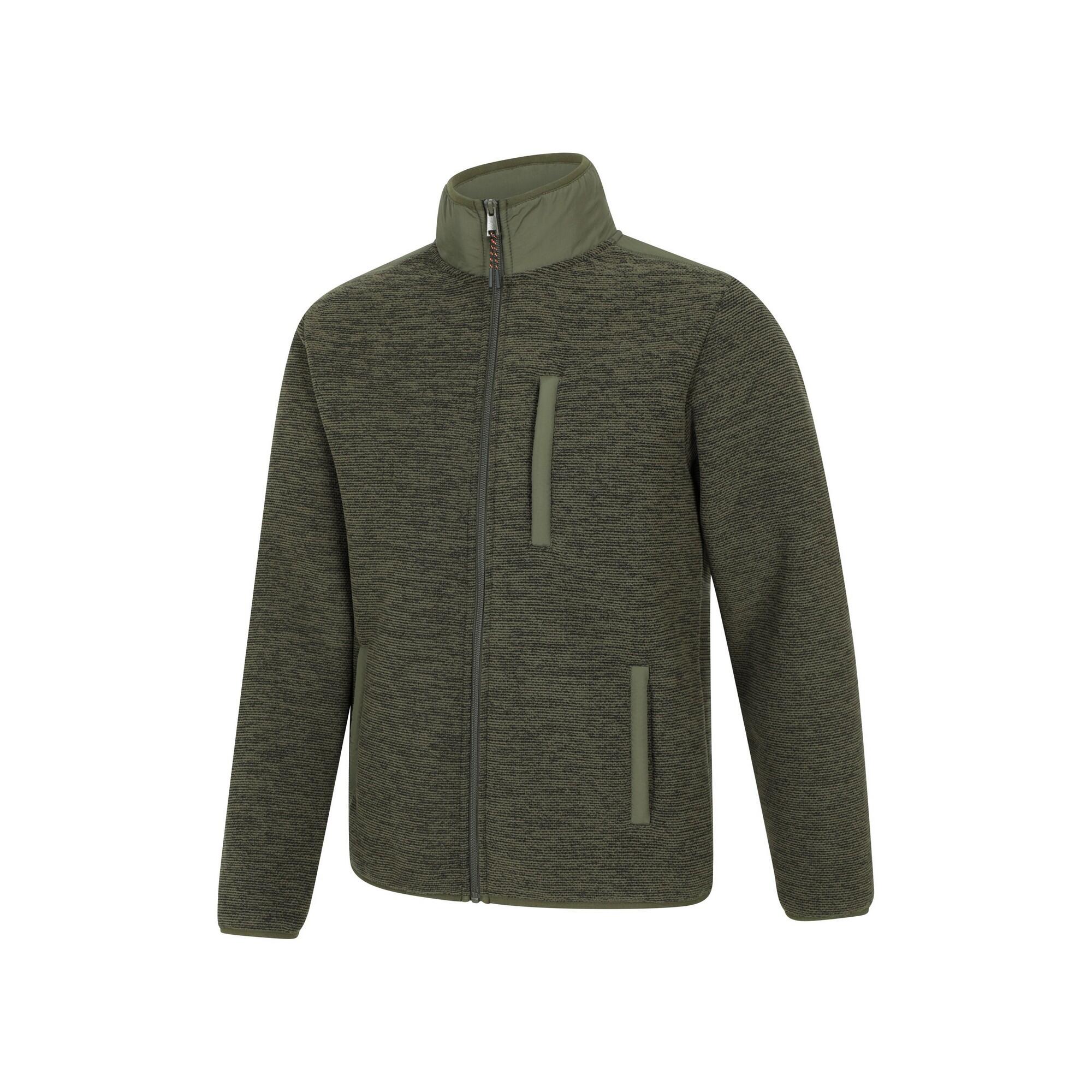 Veste Polaire HAYFIELD Homme (Vert Kaki) 3/4
