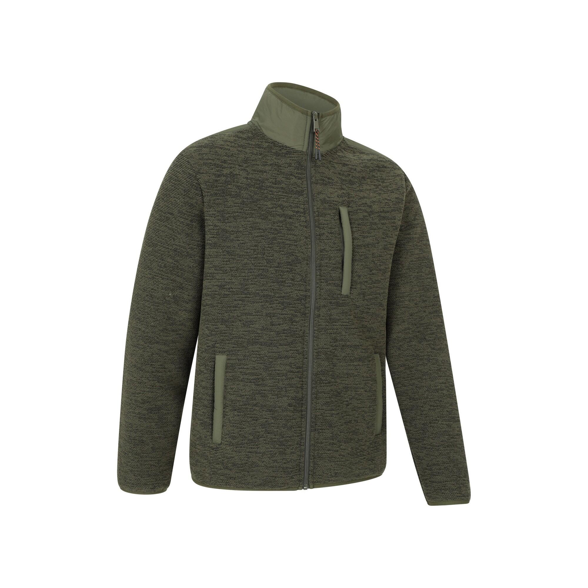 Veste Polaire HAYFIELD Homme (Vert Kaki) 4/4