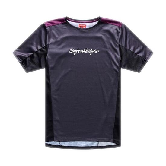 Maglia MTB Stage Manica Corta - Signature - Grigio Scuro