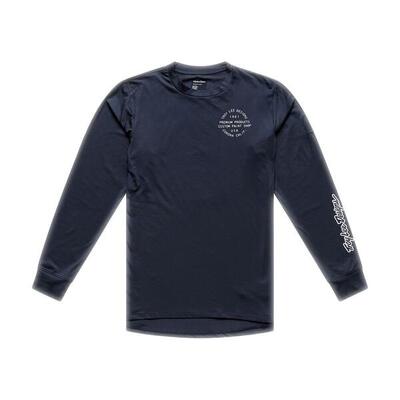 Ruckus ride mtb-shirt met lange mouwen - pressed - donkergrijs