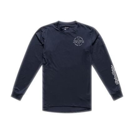 Ruckus Ride MTB-shirt met lange mouwen - Pressed - Donkergrijs