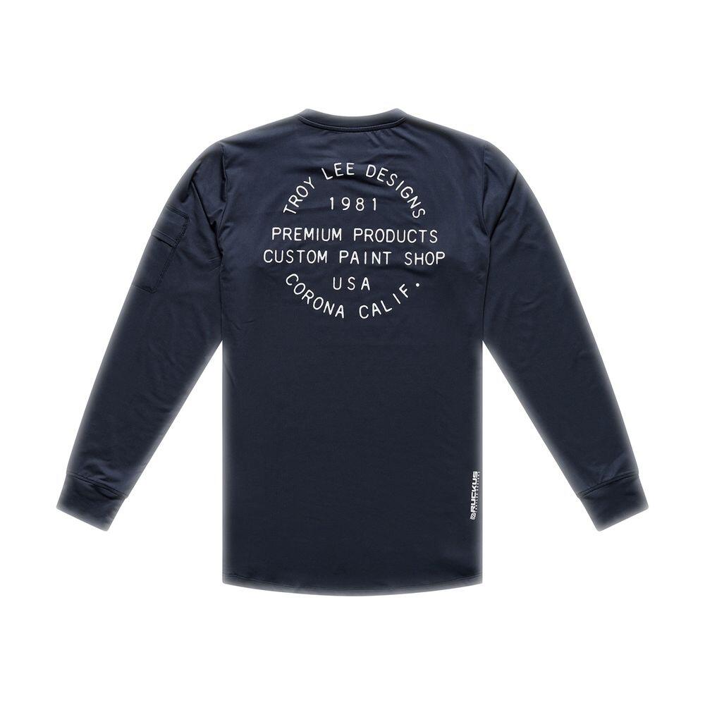 Camiseta Ruckus Ride manga larga  - Pressed - Gris oscuro - Carbono|Md 2/2