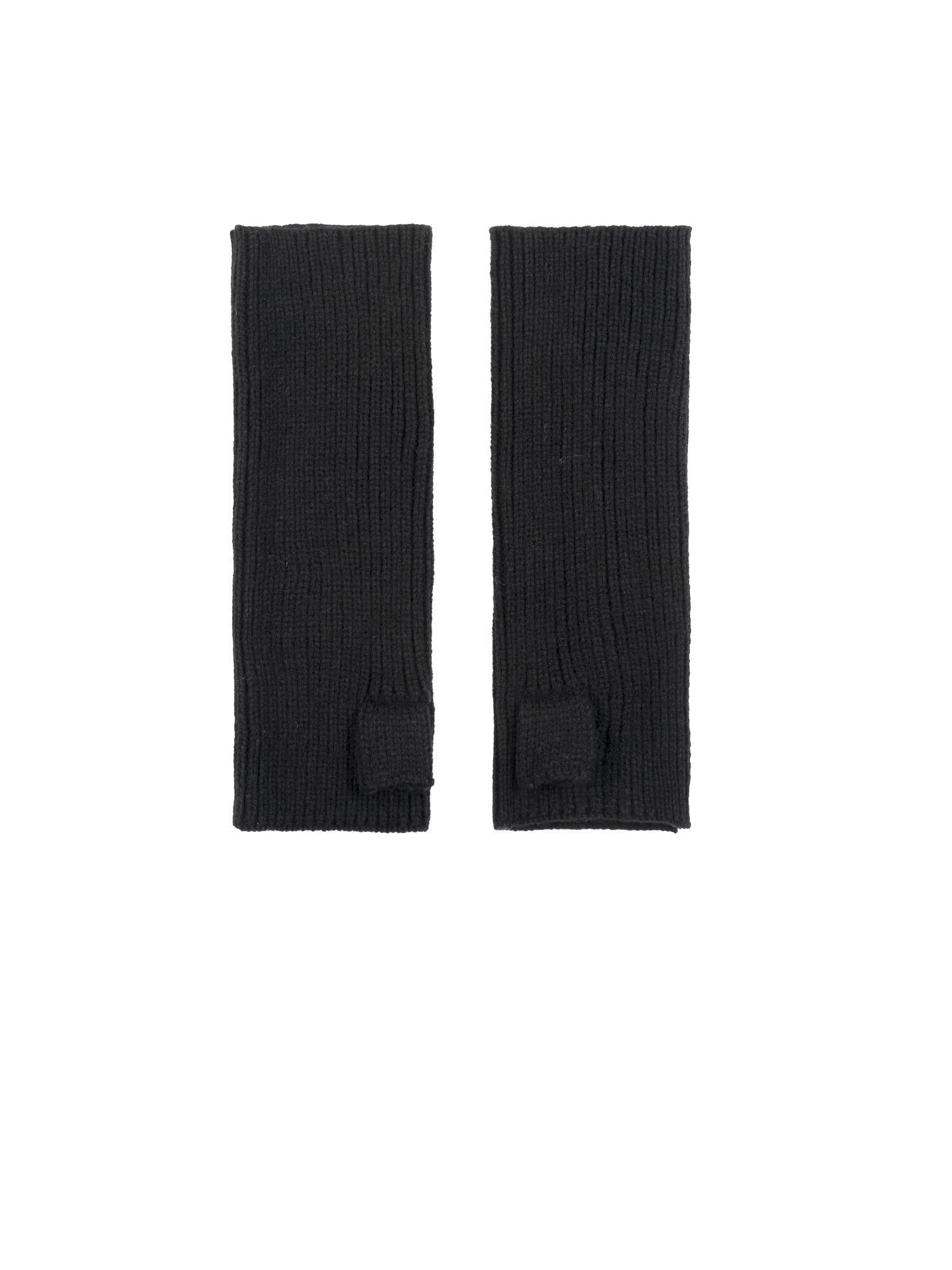 Guantes de mujer con mangas acanaladas "Never Without" 3/4