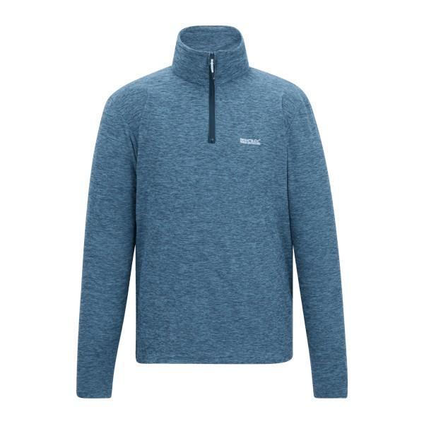 Mens Thompson Marl Half Zip Fleece Jacket (China Blue)