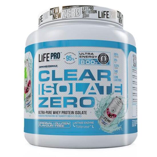 100 % Clear Isolateee Zero – 800 g LifePRO Energydrink