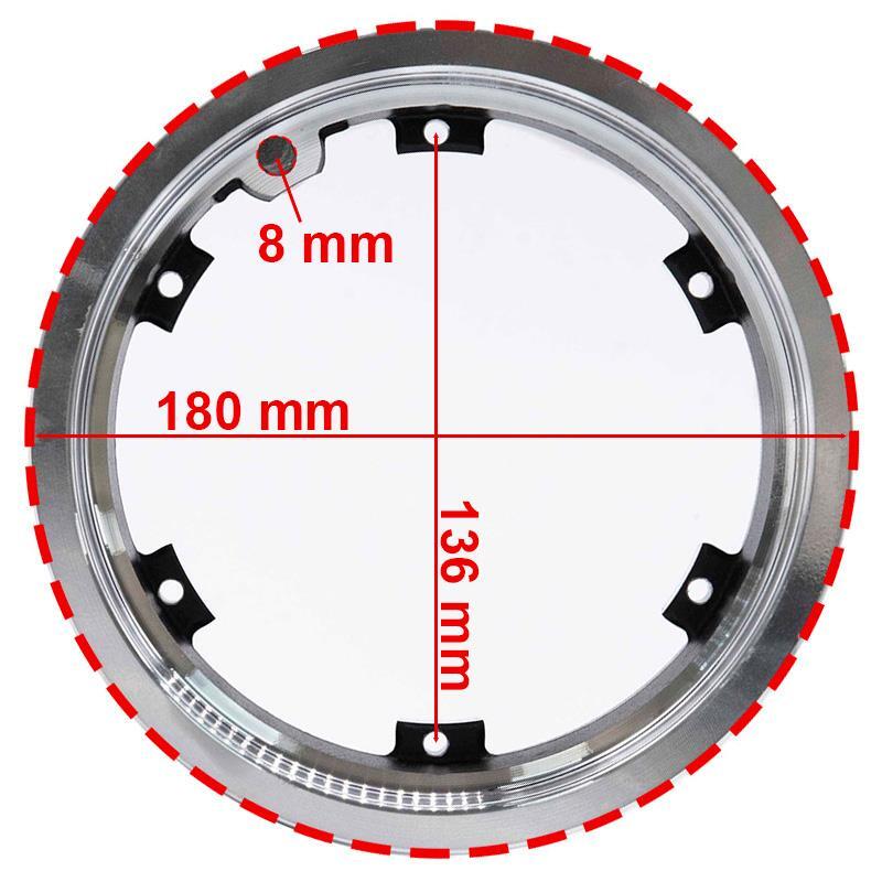 Llanta de 6,5" y bisel 52mm apta para tubeless para Dualtron 3 [Minimotors] 2/4