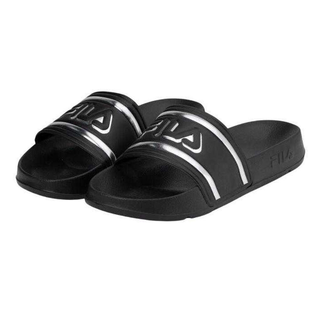 Womens/Ladies Morro Bay Logo Sliders (Black)
