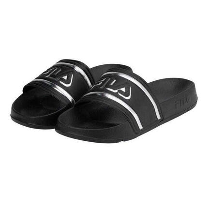 Claquettes Motif/style Logo MORRO BAY Femme (Noir)