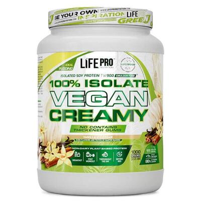 Proteine ​​100% isolate vegane cremose - 1 kg Cioccolato Giungla LifePRO