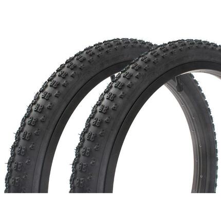 Zestaw opon BMX KENDA 20 cali x 2,125 cala czarny