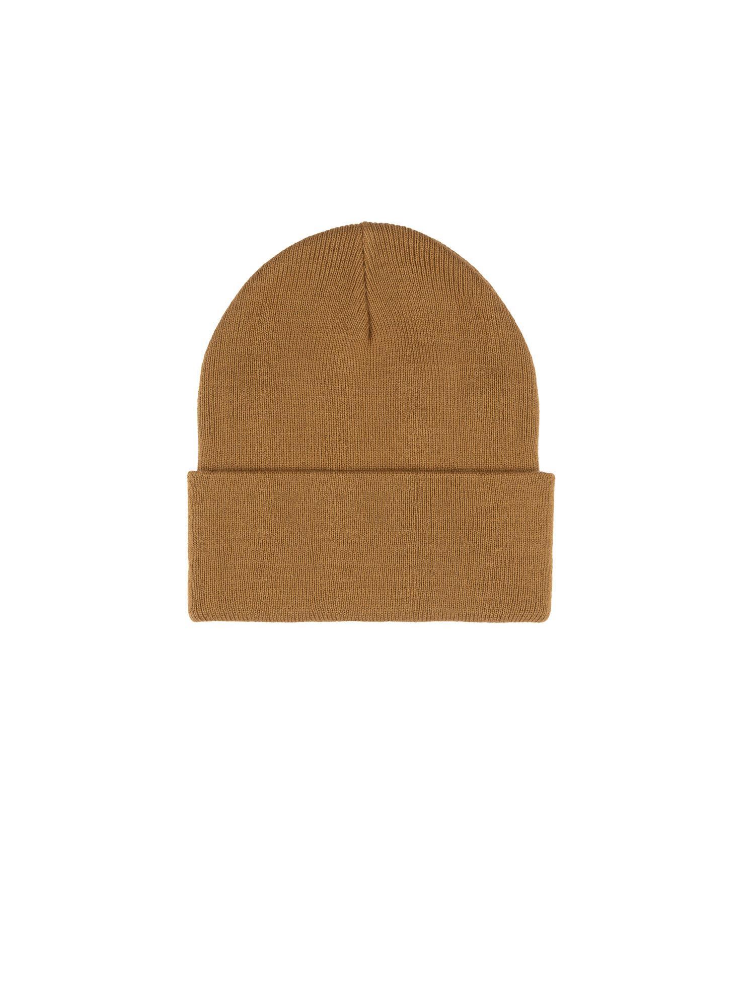 Cappello invernale con logo stile college e risvolto "Varsity" 2/7