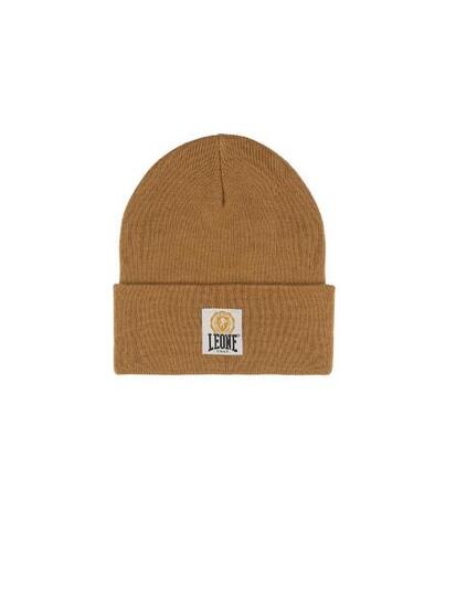 Cappello invernale con logo stile college e risvolto "Varsity