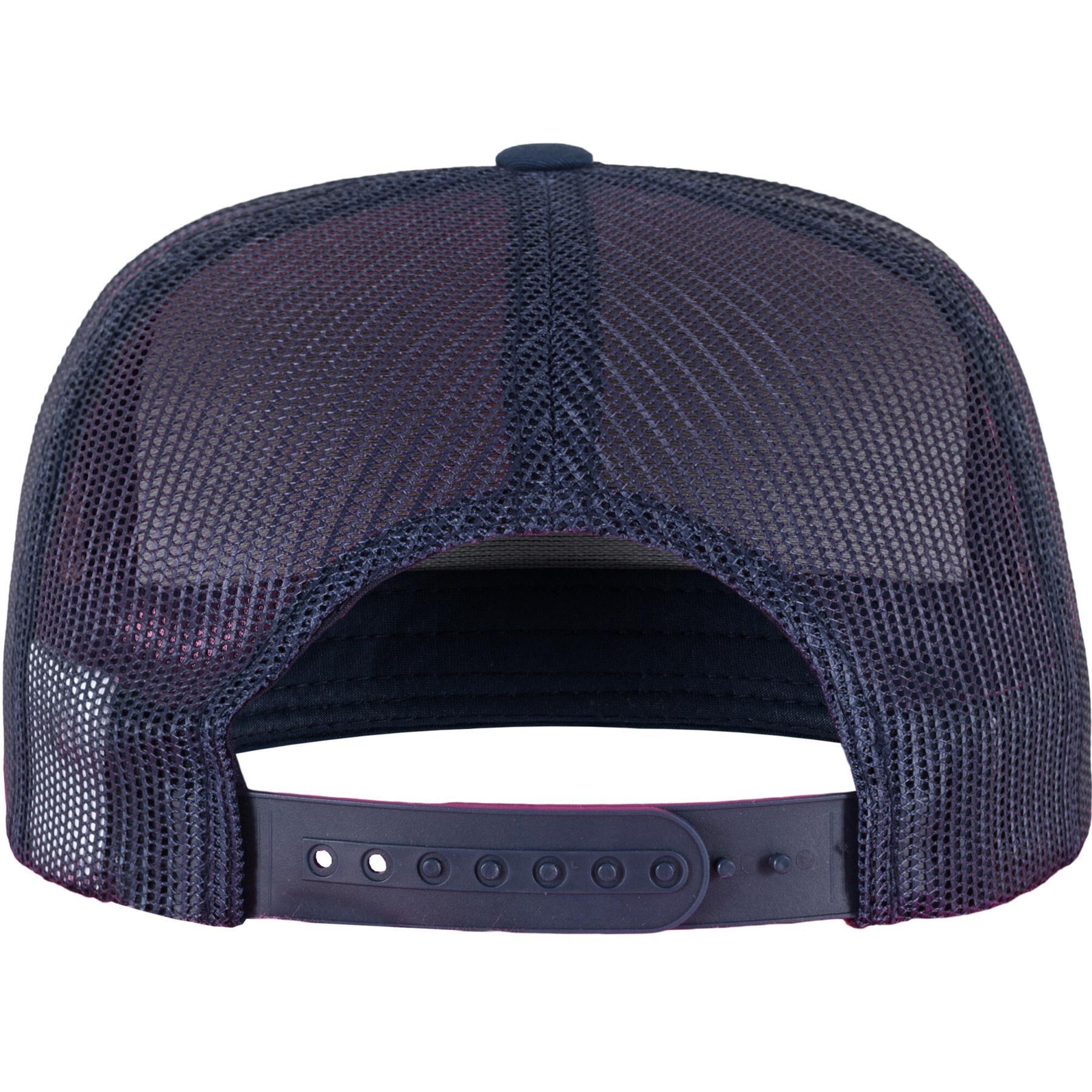 Kinder Trucker Cap mit gebogenem Schirm Flexfit Retro 3/3