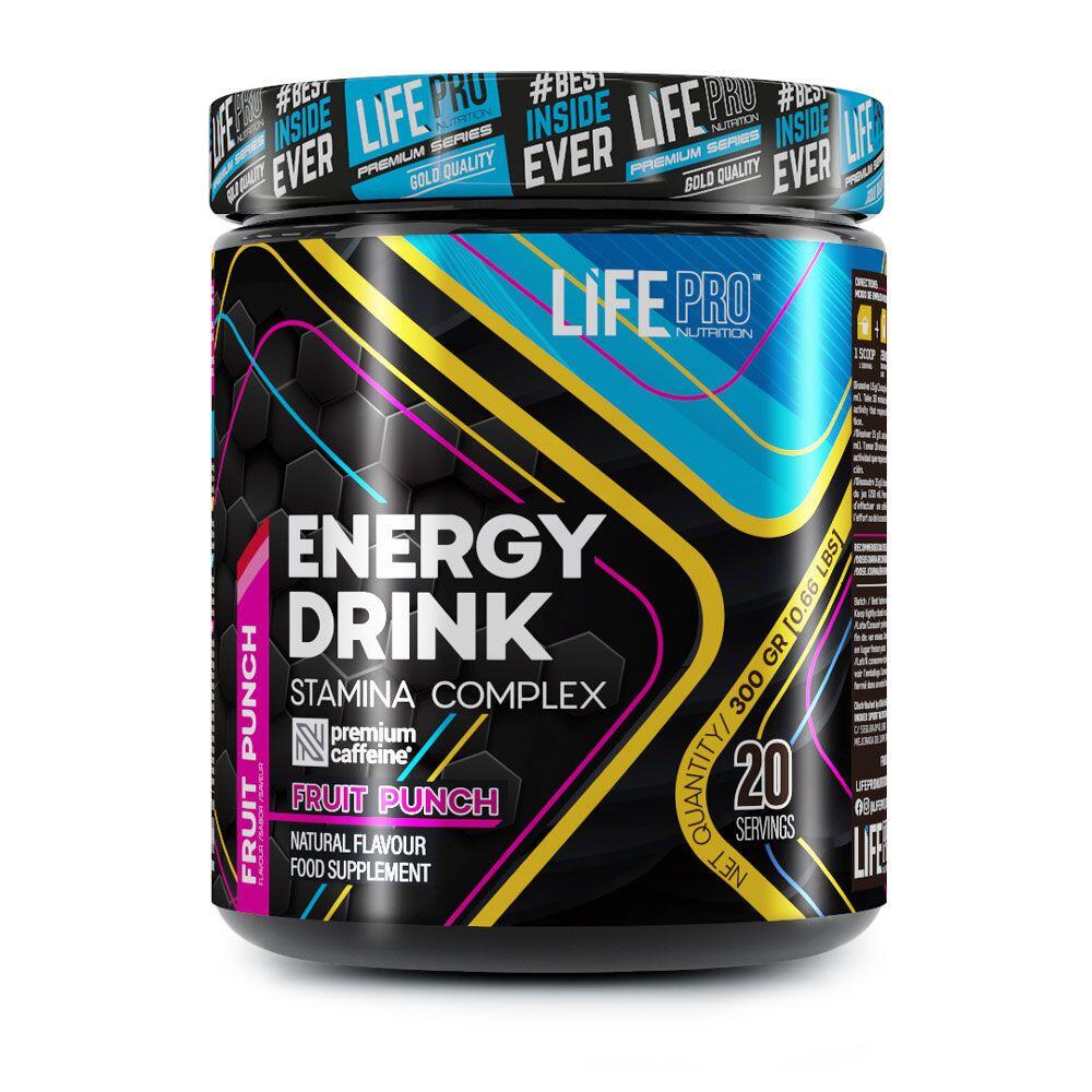 Stamina Energy Drink - 300g Fruit Punch LifePRO