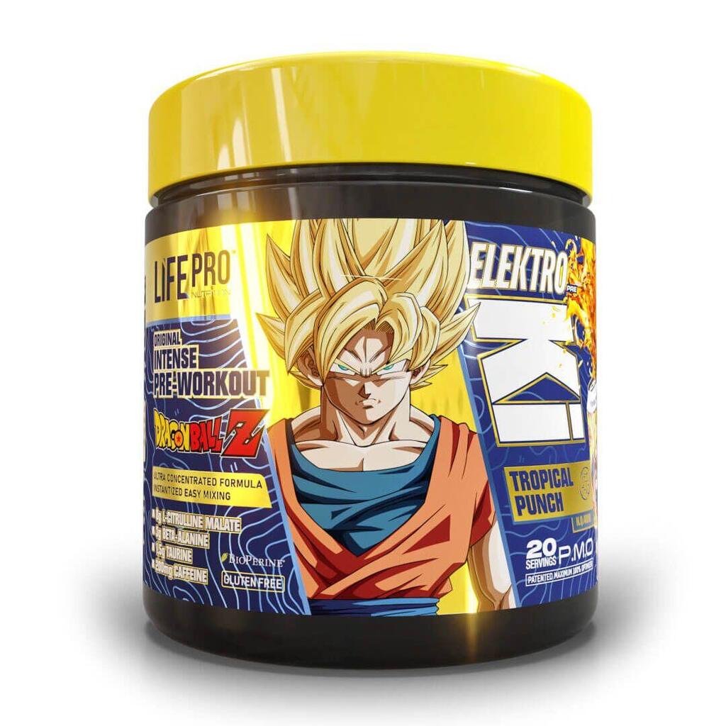 Elektro Ki Dragon Ball Z Limited Edition - 400g Tropical Punch LifePRO