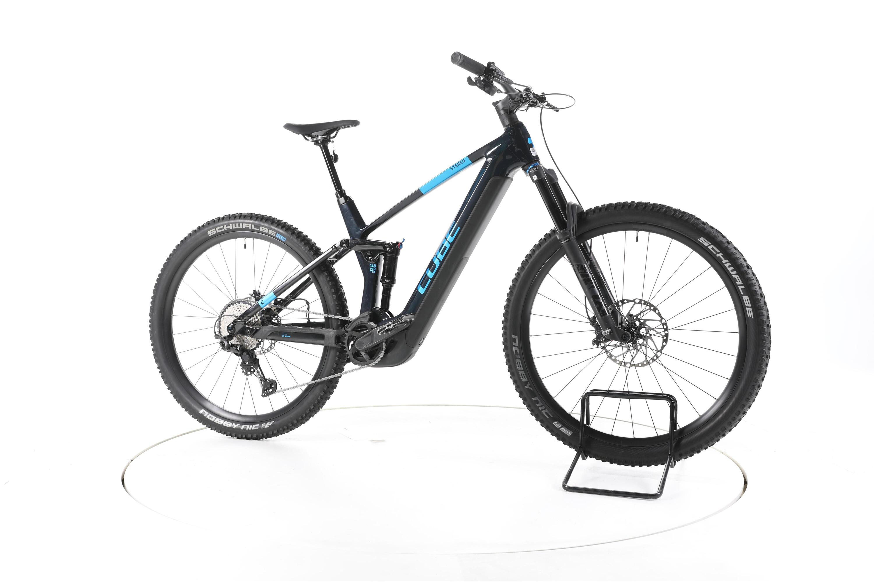 Segunda vida - Cube Stereo Hybrid 140 HPC SLX E-Bike Carbon  - Buen estado 2/7