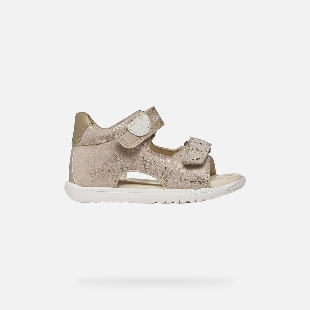 Sandales Bébé Fille B SANDAL MACCHIA GIR Beige/Platine 2/7