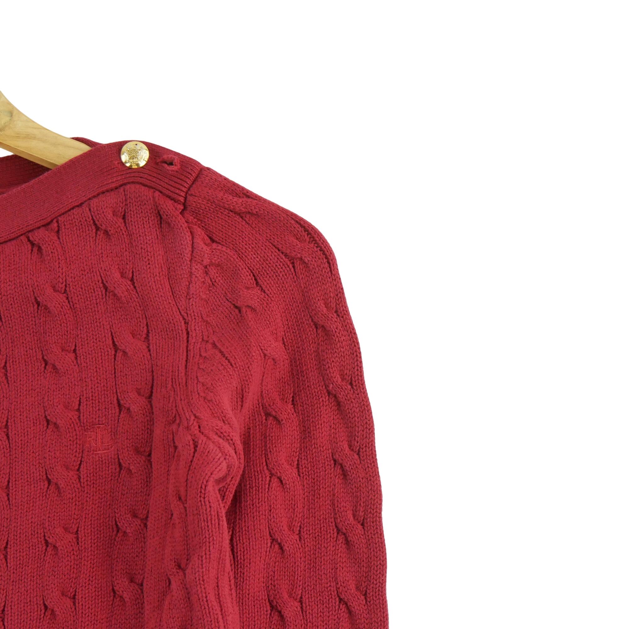Reconditionné - Pull Femme Rouge - Excellent 4/5