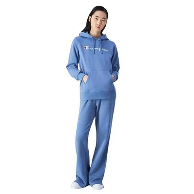Dames grote logo hoodie (oranje)