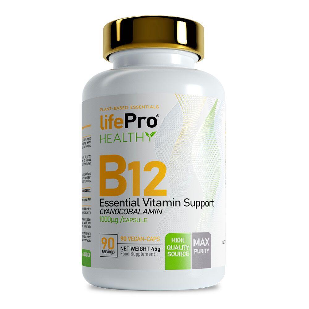 Witamina B12 - 90 kapsułek wegańskich LifePRO
