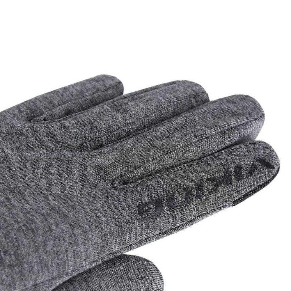Adulto Unisex Multifunzionale Bambù Guanto Viking Rami Grigio 3/5