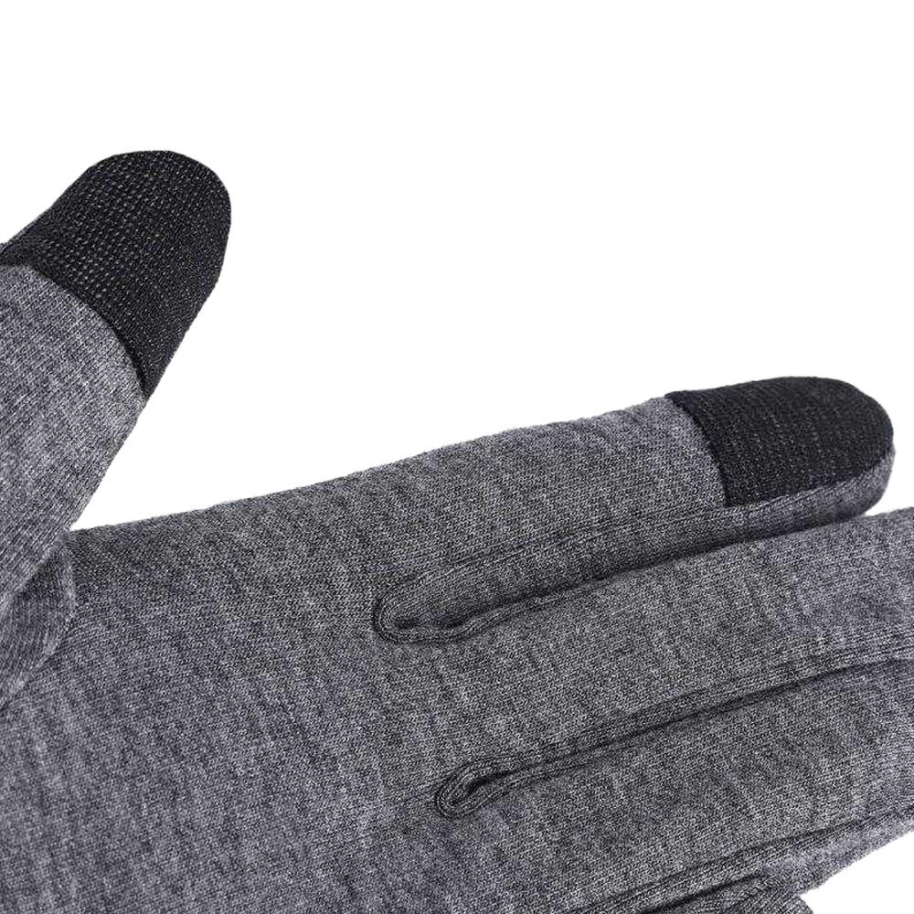 Adulto Unisex Multifunzionale Bambù Guanto Viking Rami Grigio 4/5