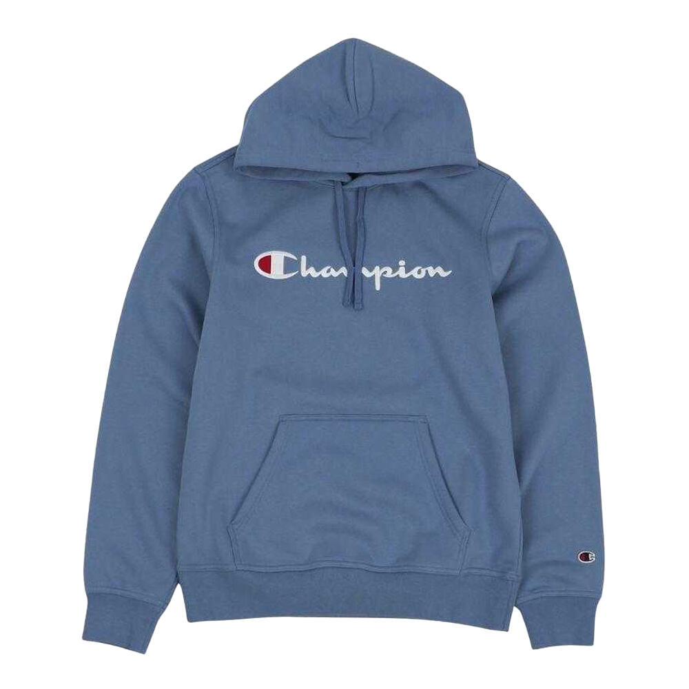 Mens Logo Hoodie (Light Blue)
