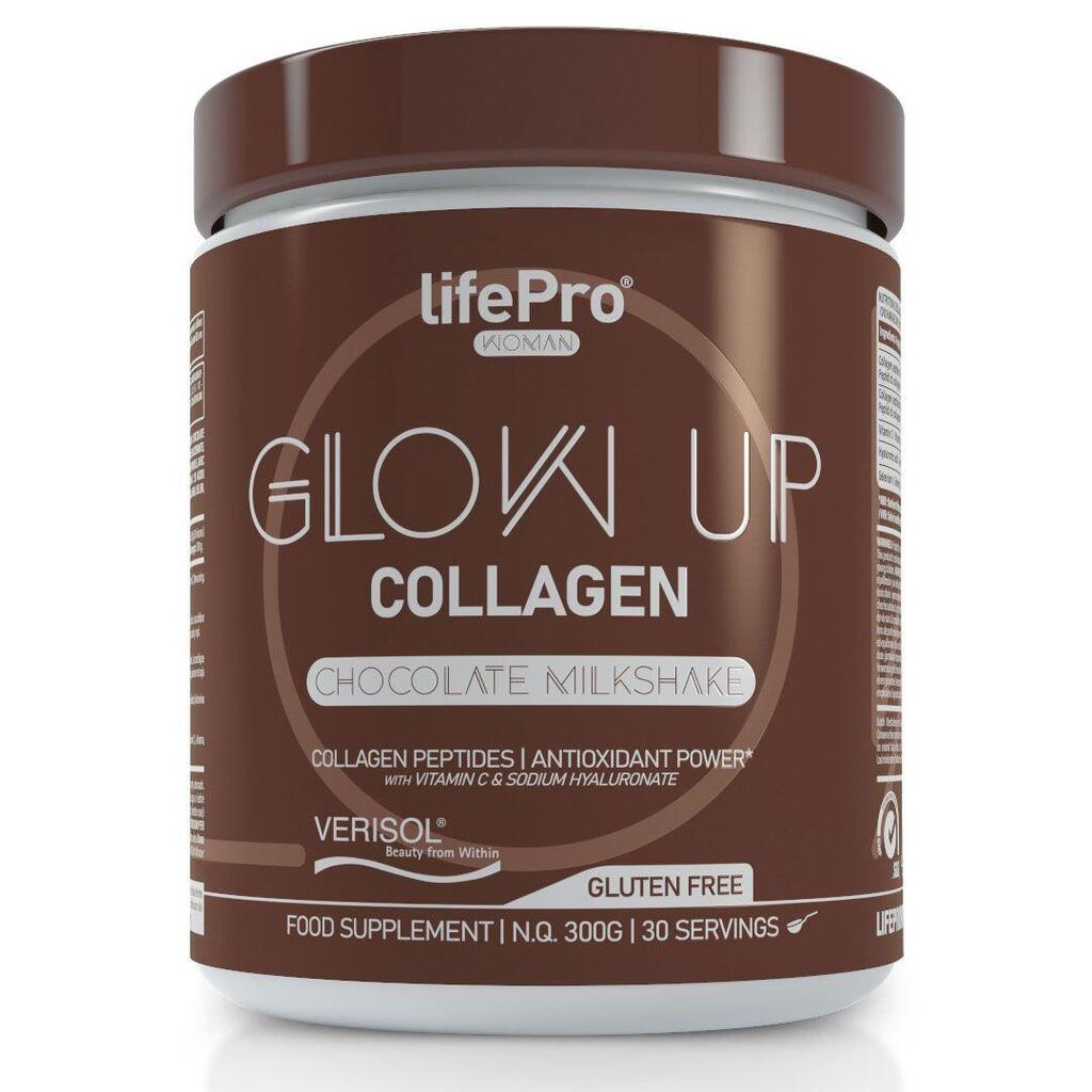 Glow Up Collagen - 300g Chocolate LifePRO