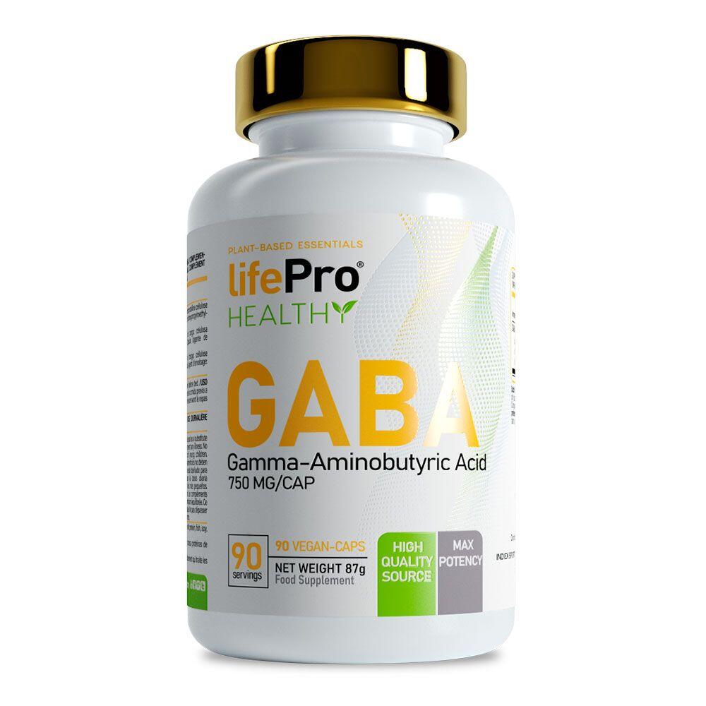 Gaba 750mg - 90 LifePRO Vegan Capsules