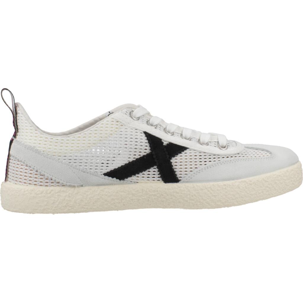MUNICH VOLATA 105 Sneakers de Rejilla Transpirable Blancas y Grises 4/5