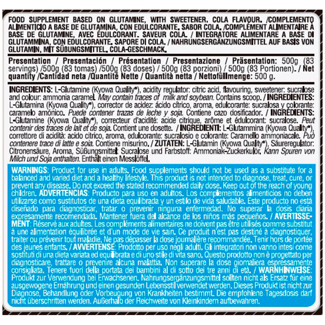 LifePRO Glutamine poskytuje vysoce čistý L-glutamin, ideální aminokyselinu pro p 3/6