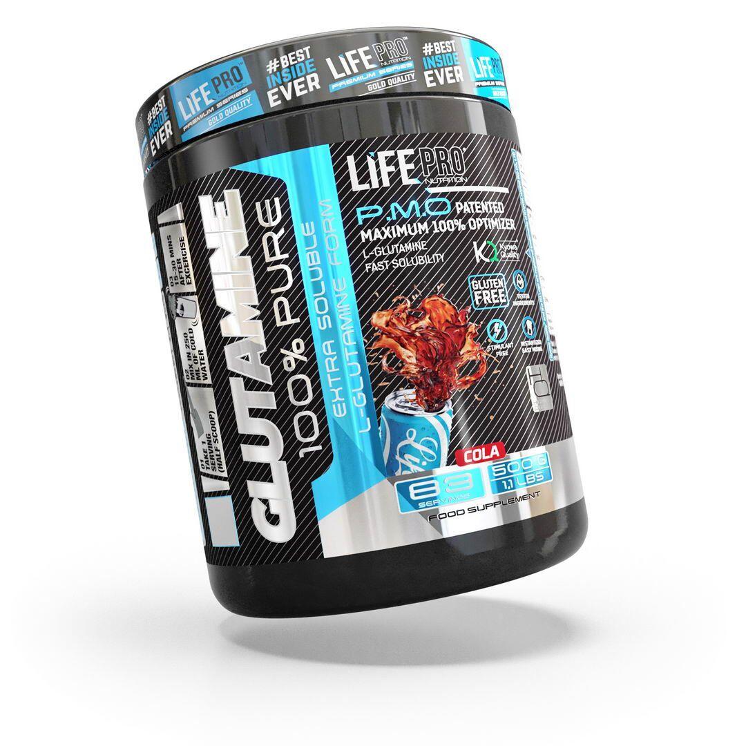 LifePRO Glutamine poskytuje vysoce čistý L-glutamin, ideální aminokyselinu pro p 2/6