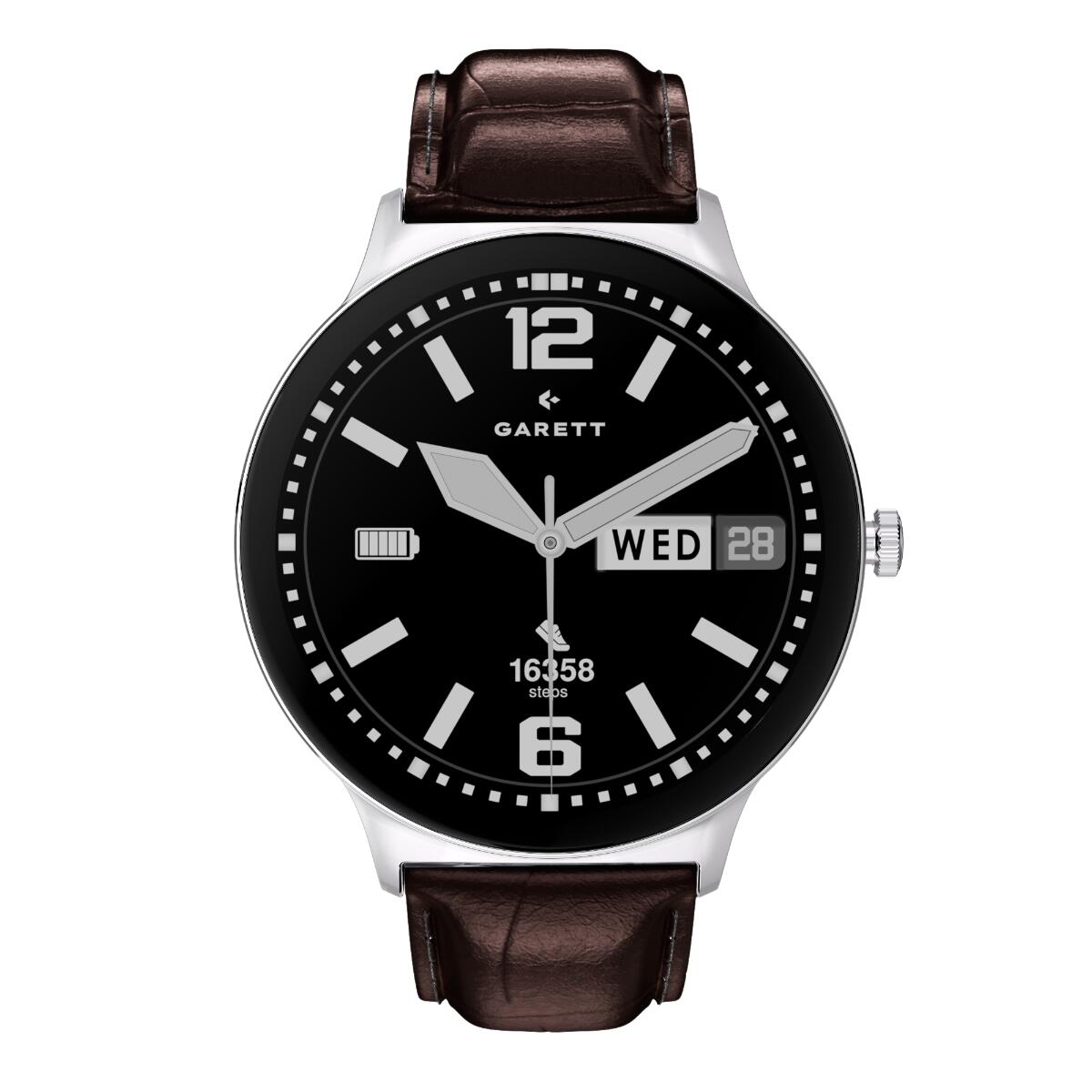 Smartwatch Garett Quantum Glow srebrny stalowy 7/7