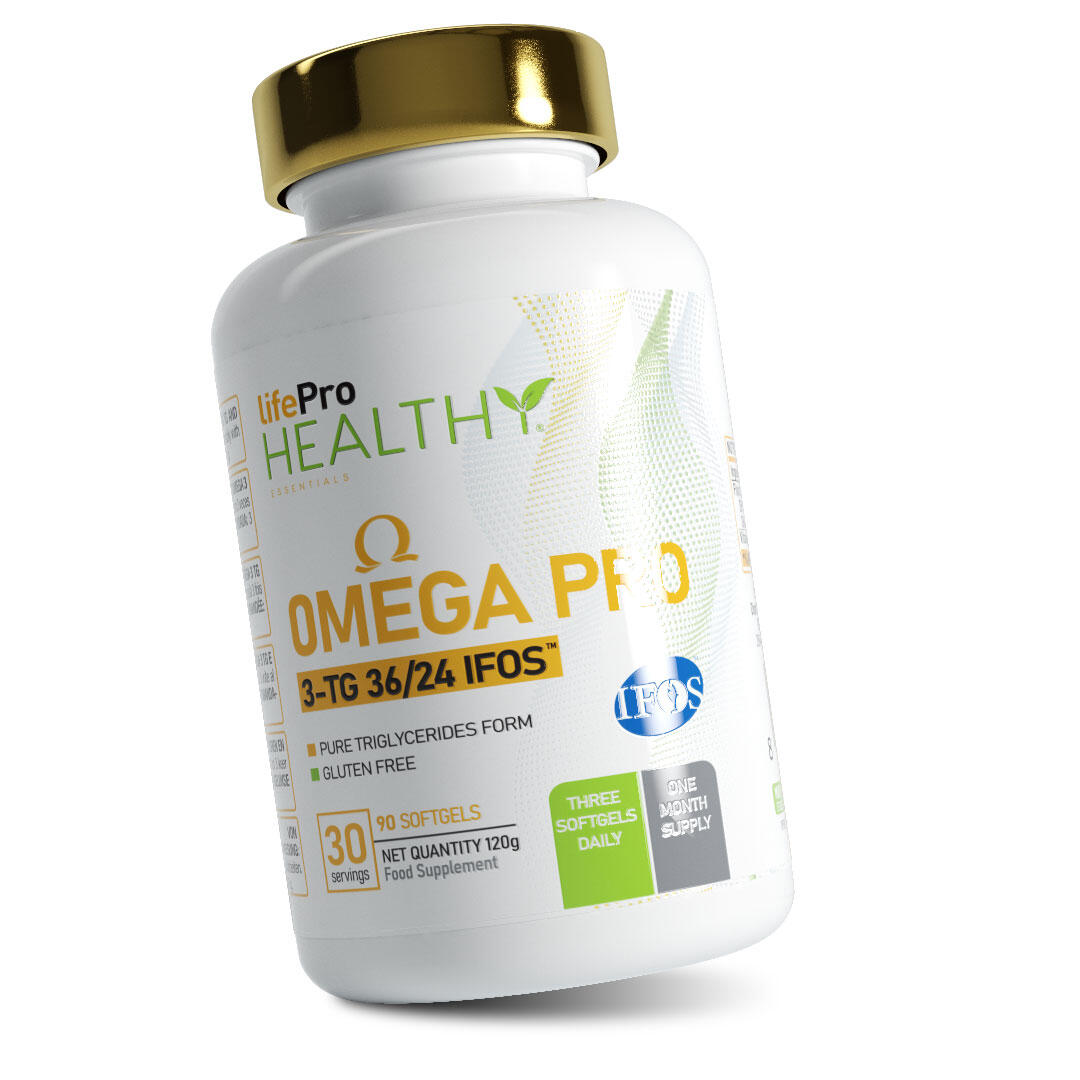 Omega 3 pro 3-tg 36/24 ifos - 90 softgels de LifePRO 4/6