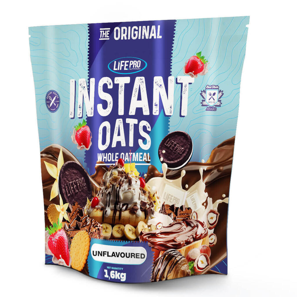 Instant Oatmeal Premium Oatmeal - 1.6Kg Neutral LifePRO