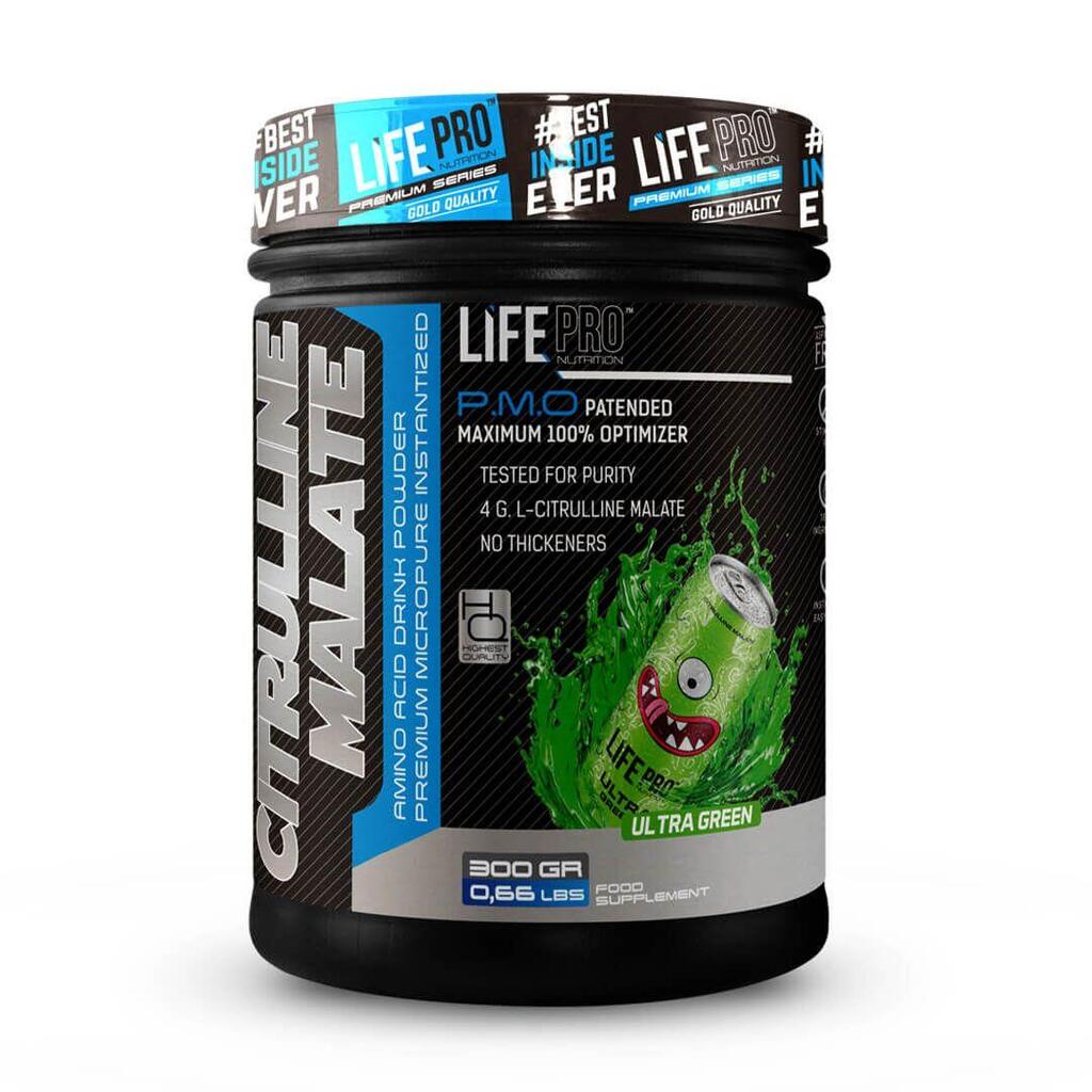 Citrulline Malate - 300g Green Burst LifePRO