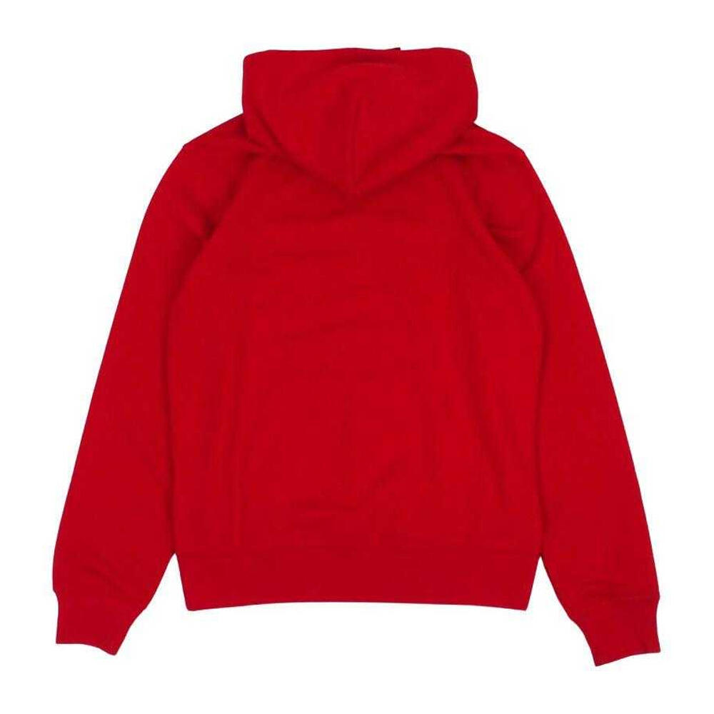 Felpa Con Cappuccio Logo Uomo Champion Rosso 2/3
