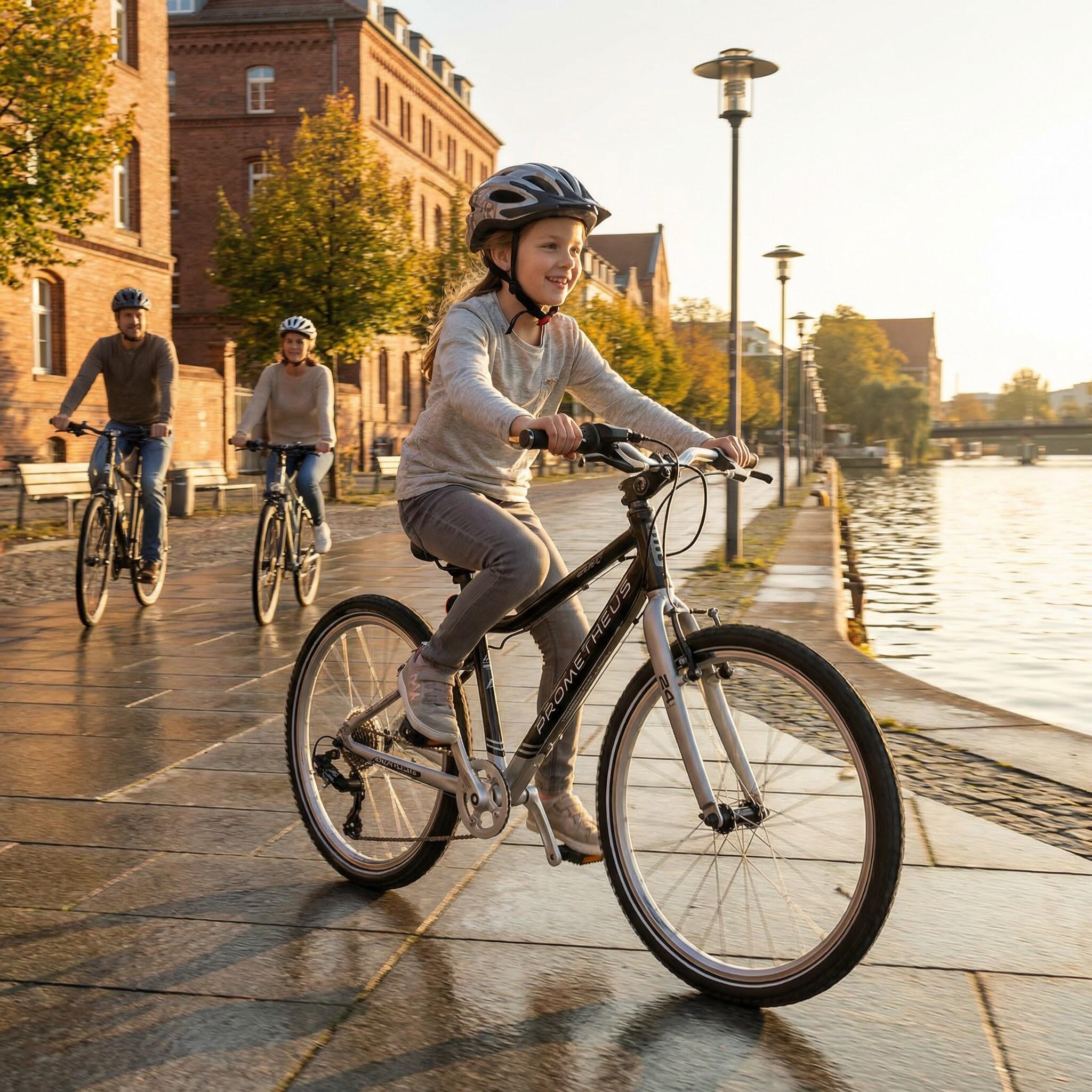 Bici bambini 24 pollici da 7 anni superleggera 8 marce SRAM X4 Nero Argento 2/7
