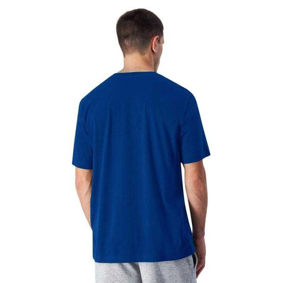 Maglietta Logo Uomo Champion Blu Scuro 3/4
