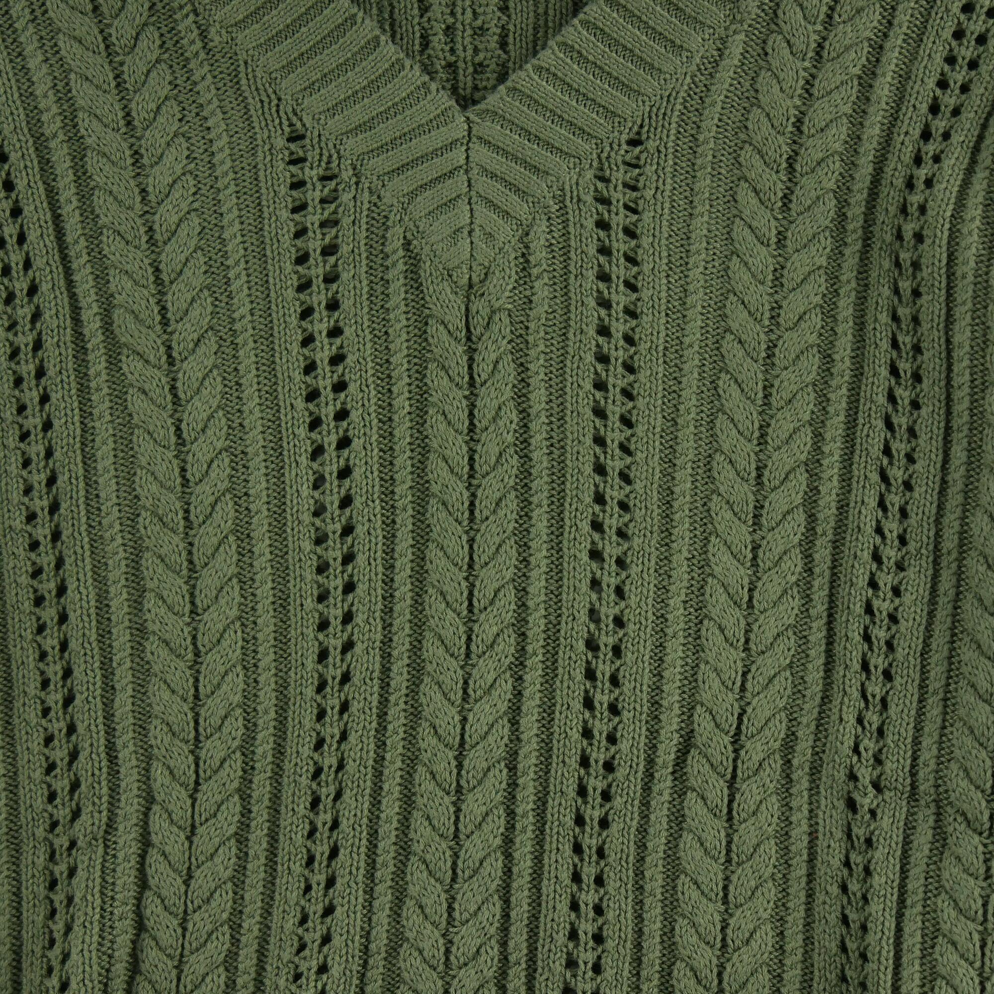 Reconditionné - Pull Femme Kaki - Excellent 3/5
