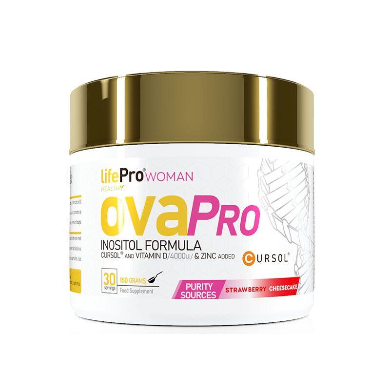 OvaPro Inositol Formula - 150g Cheesecake and Strawberry LifePRO