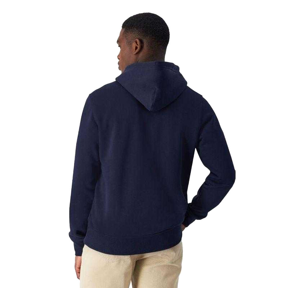 Sweat À Capuche Motif/style Logo Homme (Bleu Marine) 3/4
