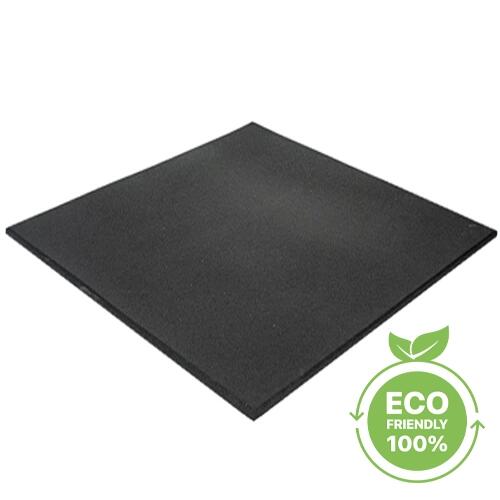 Piso do ginásio ArquiFit Pro. Telha de borracha (C1). 1x1x20mm (preto) 2/7