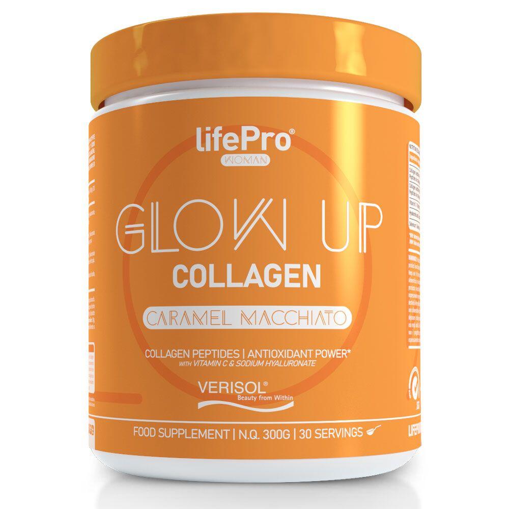 Glow Up Collagen - 300g Cappuccino Caramel LifePRO