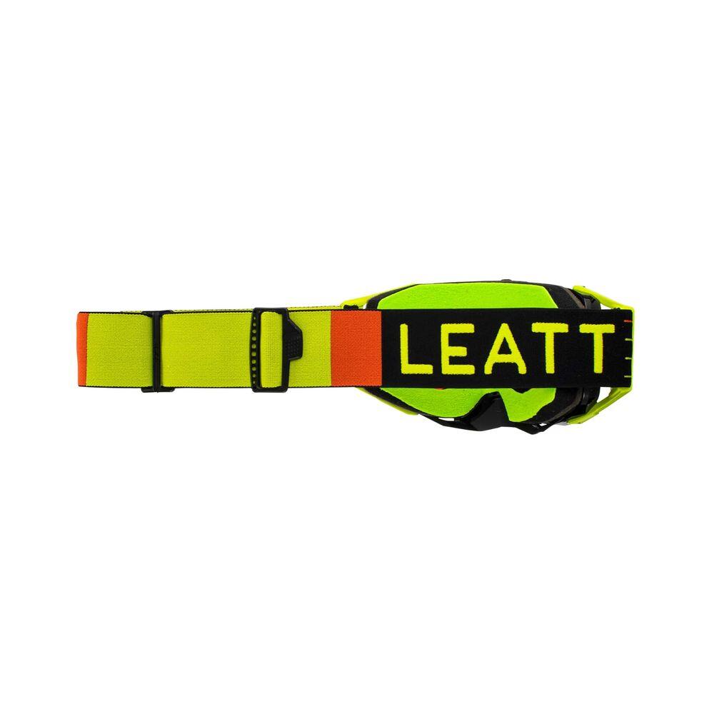 Leatt Velocity 6.5 Iriz Goggle anti fog Mirror lens Citrus Blu - Iriz UC 2/3