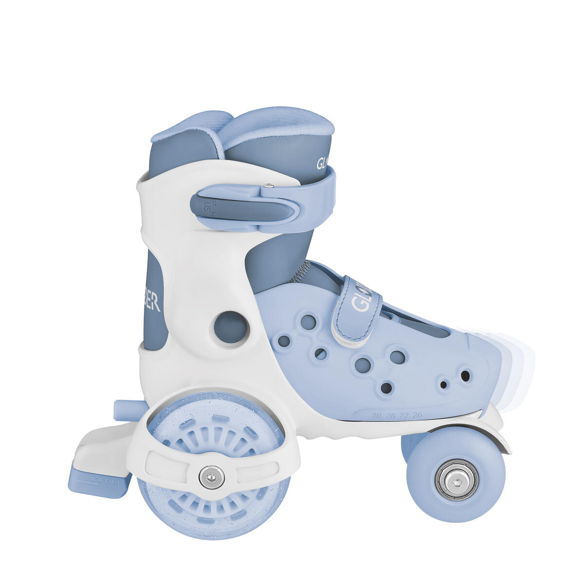 Rollers LEARNING Taille XS/S / 26-29 - Bleu pastel 3/6