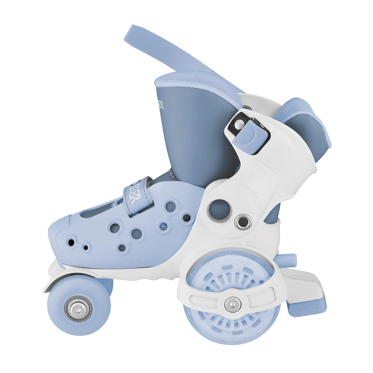 Rollers LEARNING Taille XS/S / 26-29 - Bleu pastel 5/6