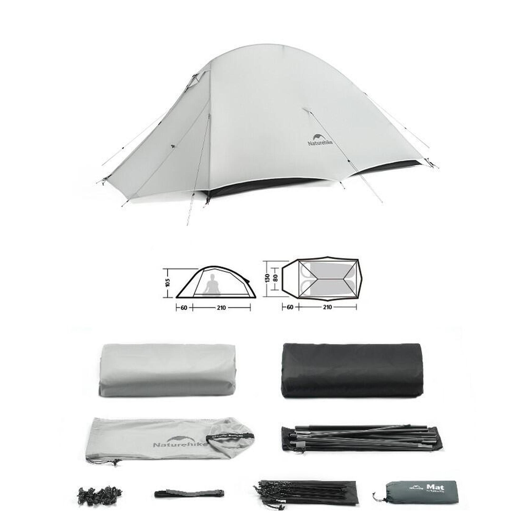 Cort Camping Cloud Up 2 Ul 15D 2 Persoane