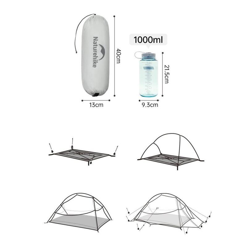 Cort Camping Cloud Up 2 Ul 15D 2 Persoane